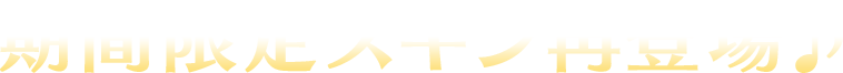 期間限定スキン再登場♪