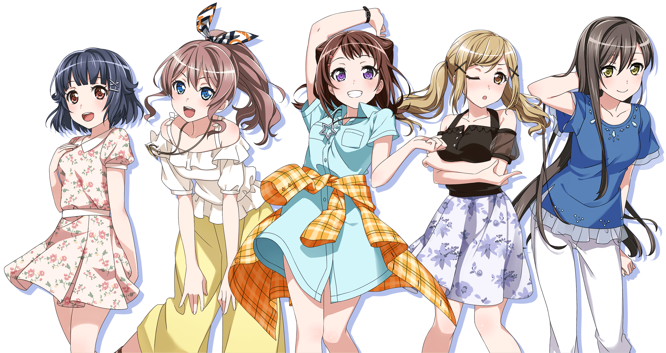 ガルパ なつやすみ メインビジュアル